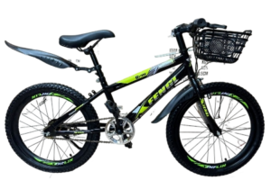 Bicicleta Niño Rodado 20 Negra y Amarillo