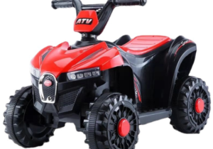 Cuatriciclo a Batería Rojo